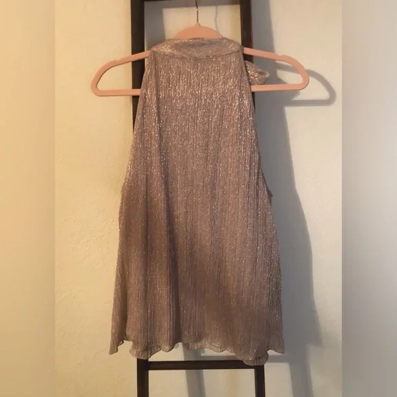 INC SPARKLE BOW TIE HALTER - Picture 3 of 4